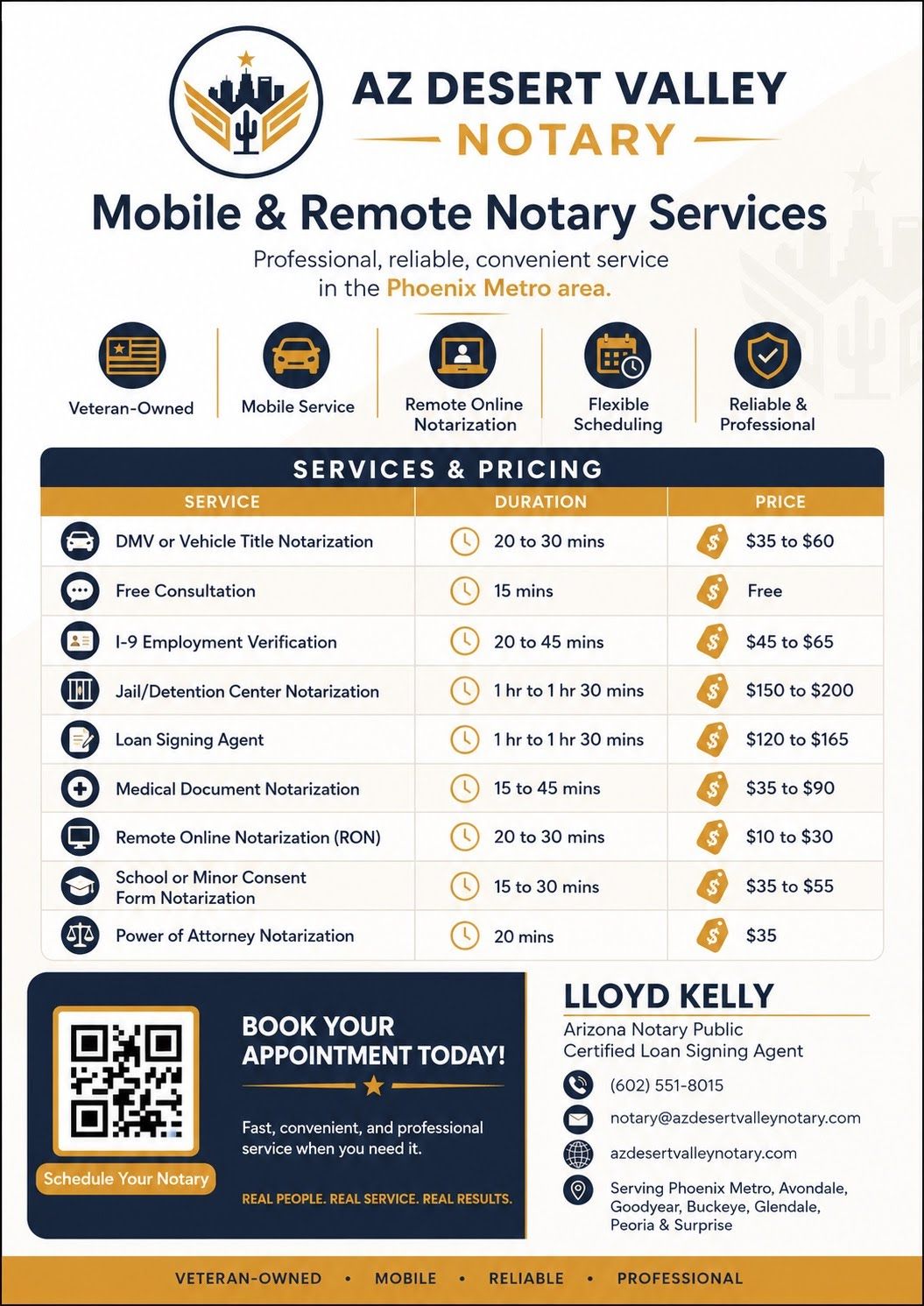 AZ Desert Valley Notary — photo