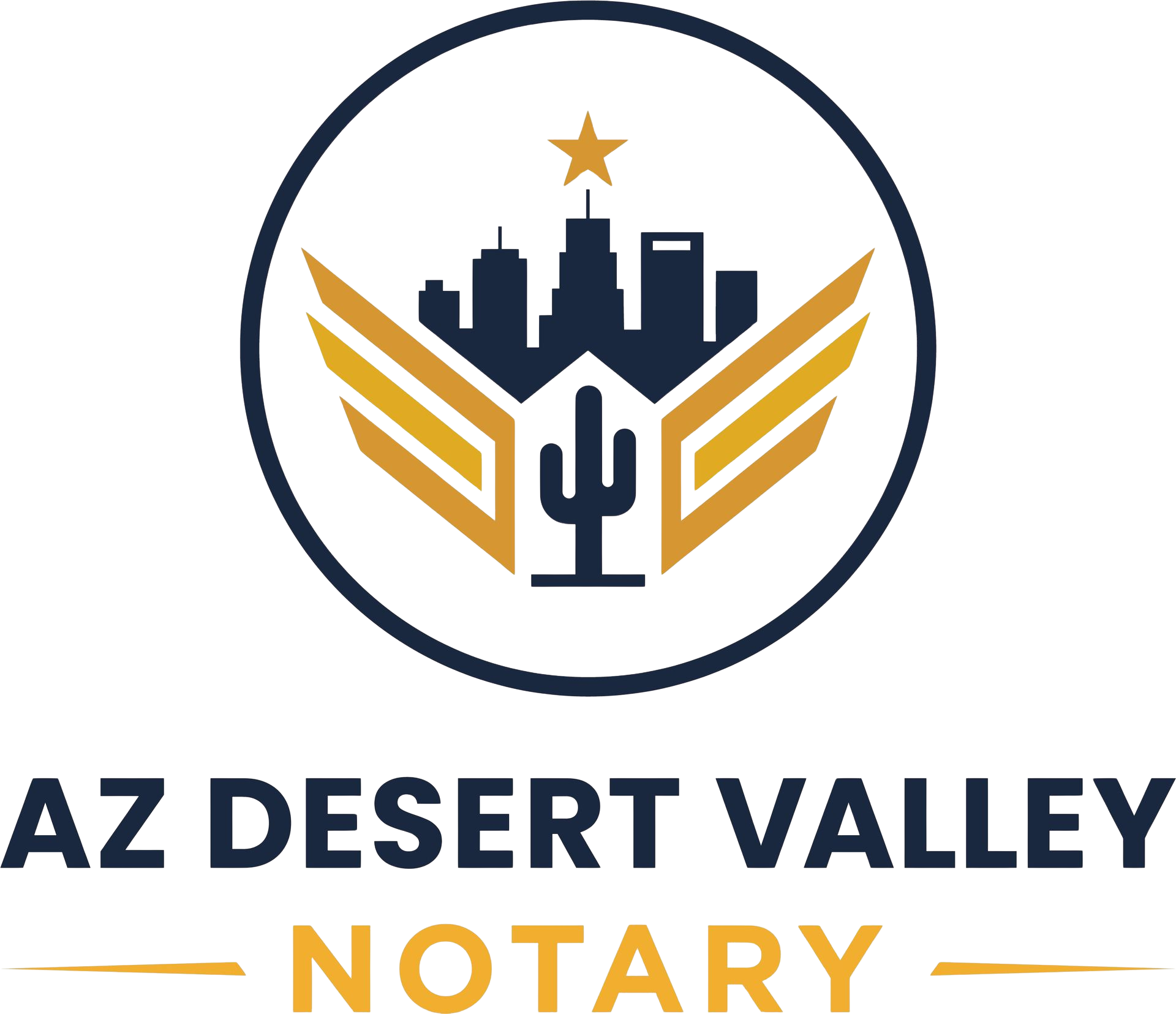 AZ Desert Valley Notary logo
